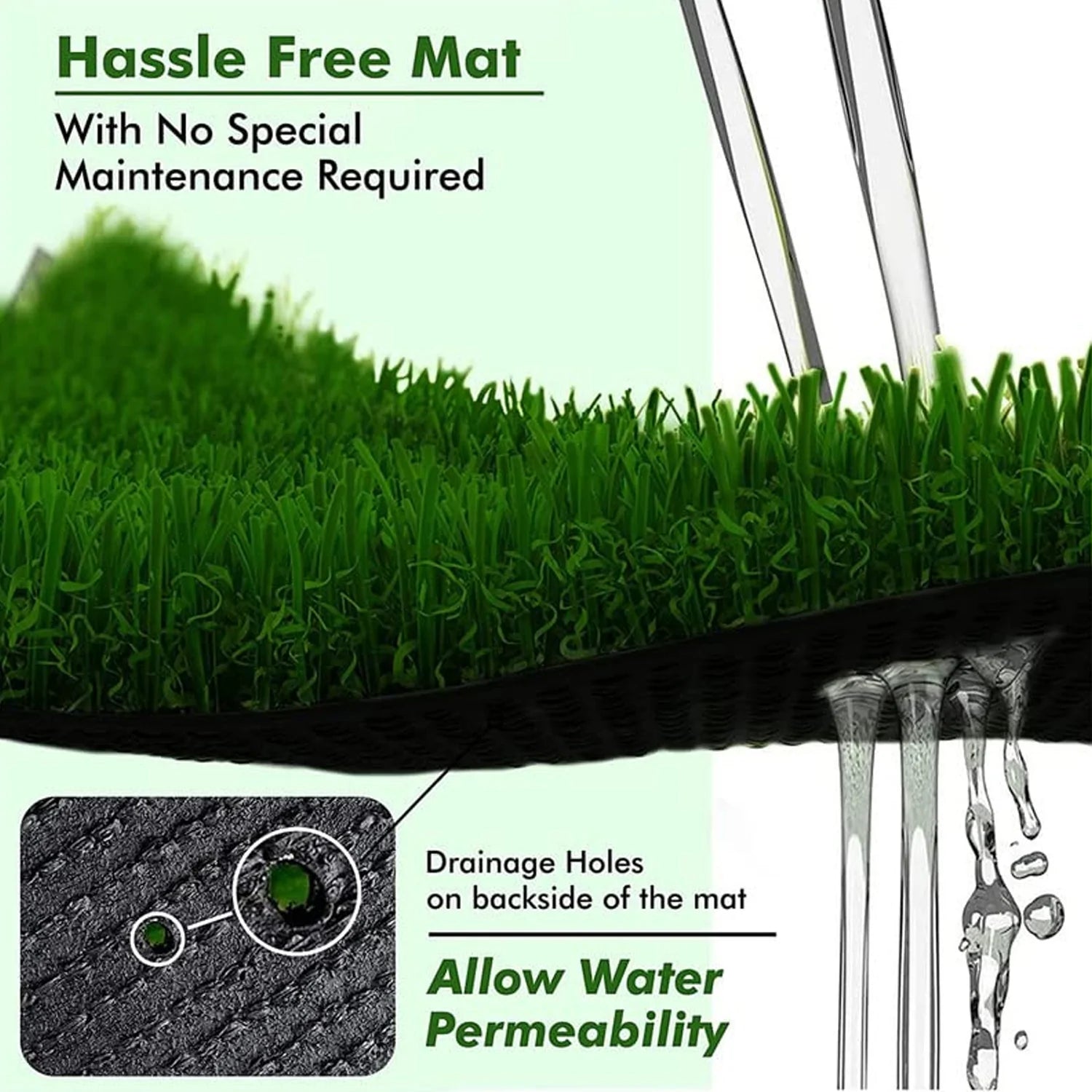 0612 Artificial Grass for Balcony Or Doormat, Soft and Durable Plastic Turf Carpet 58x38cm 0612 Artificial Grass for Balcony Or Doormat, Soft and Durable Plastic Turf Carpet 58x38cm